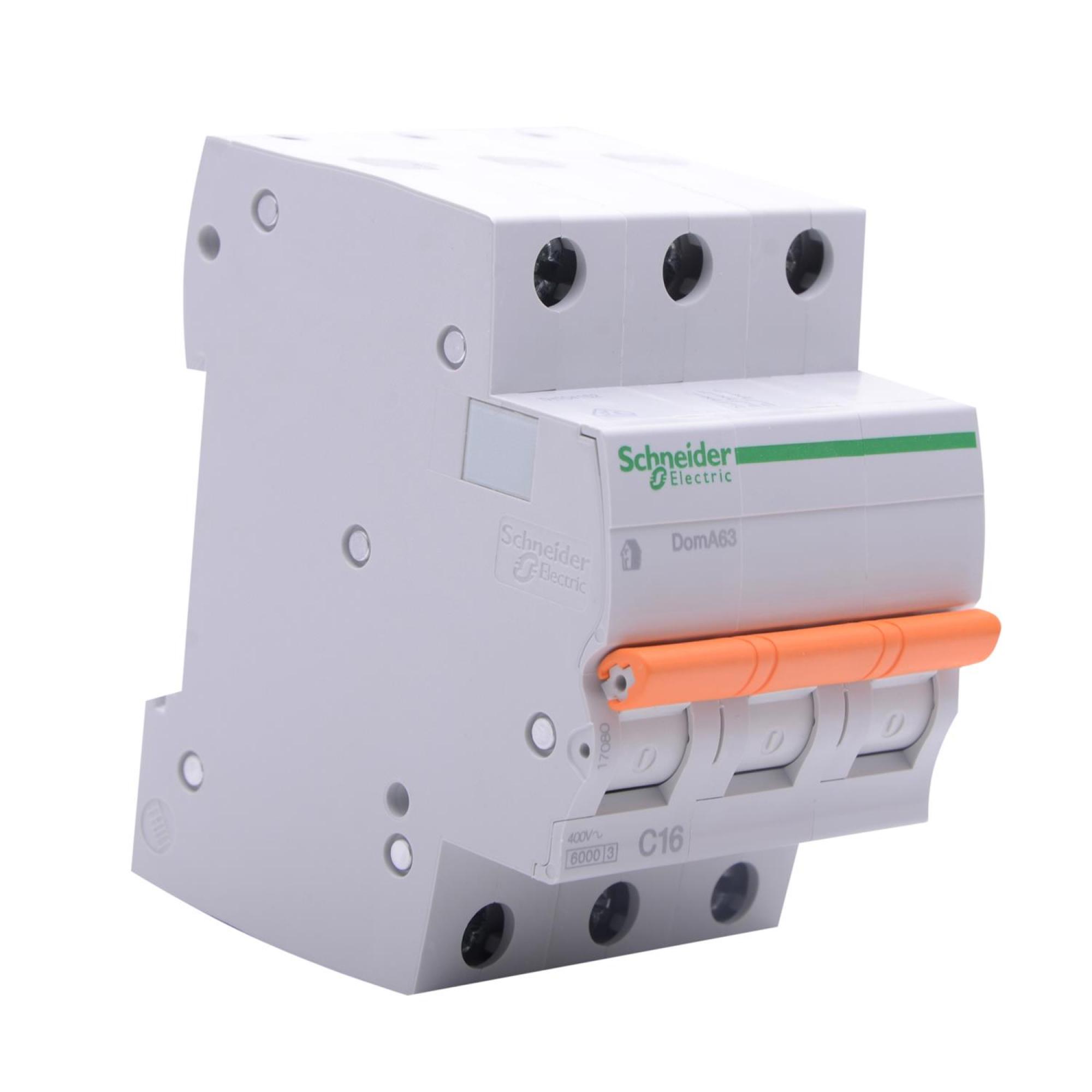Domae Sicherungsautomat MCB 6kA 3P 16A C SCHNEIDER ELECTRIC