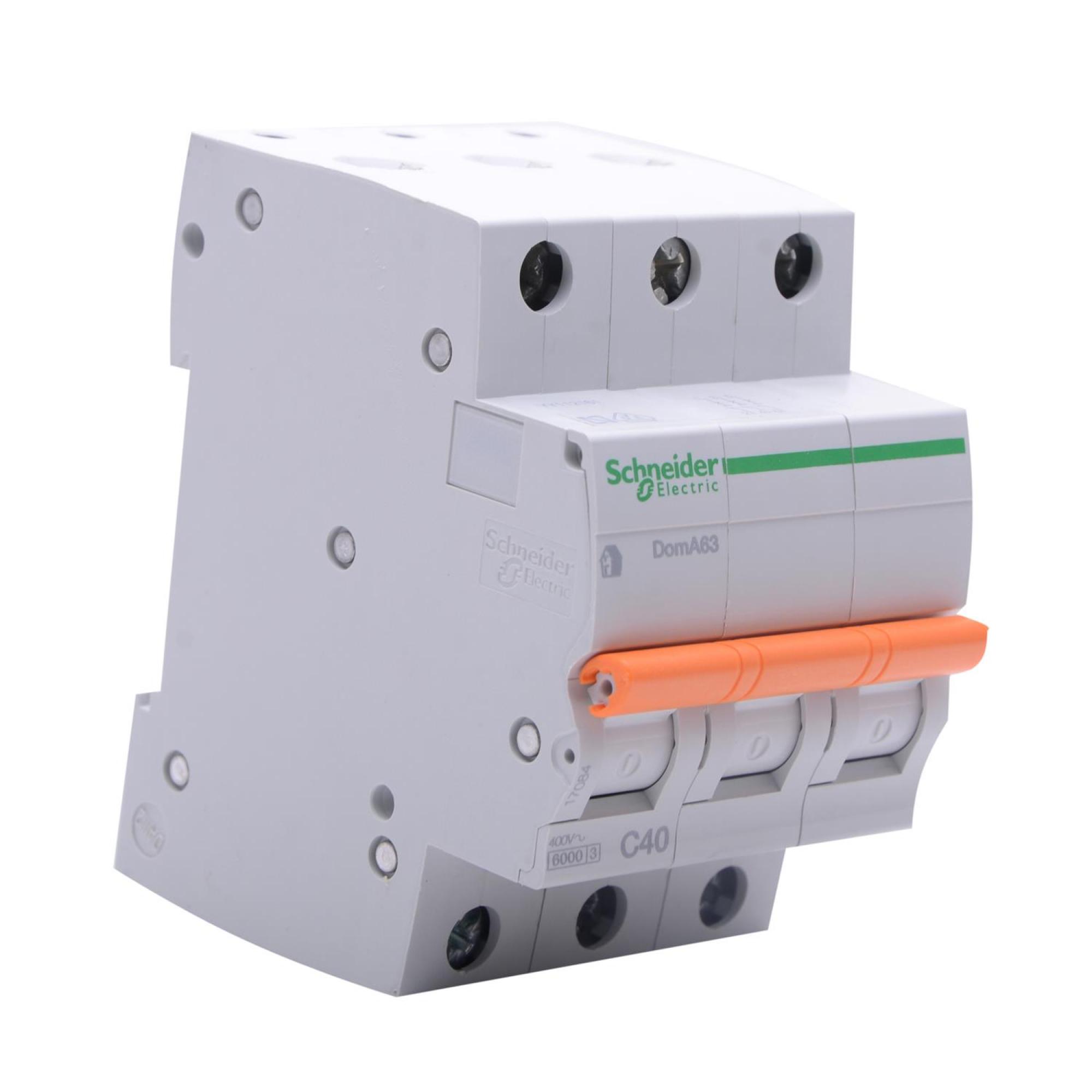 Domae Sicherungsautomat MCB 6kA 3P 40A C SCHNEIDER ELECTRIC