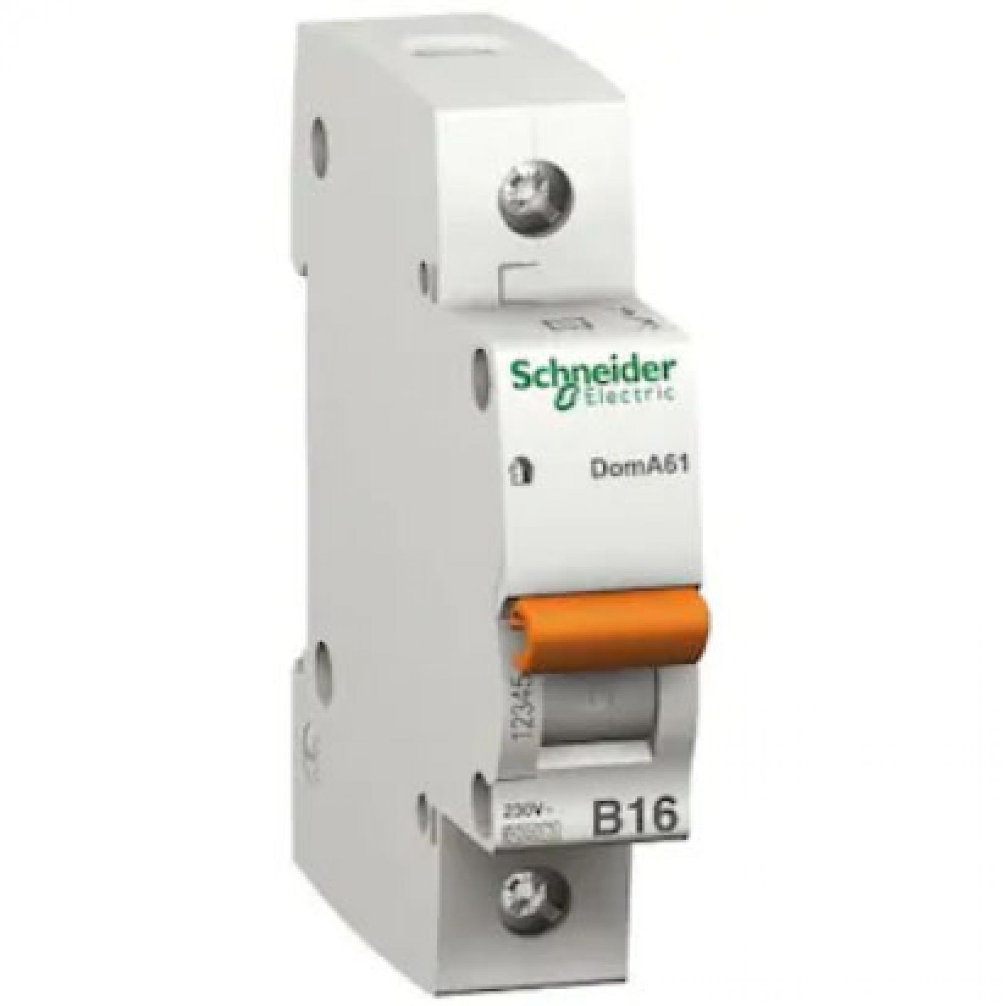 Domae Sicherungsautomat MCB 6kA 3P+N 16A C SCHNEIDER ELECTRIC