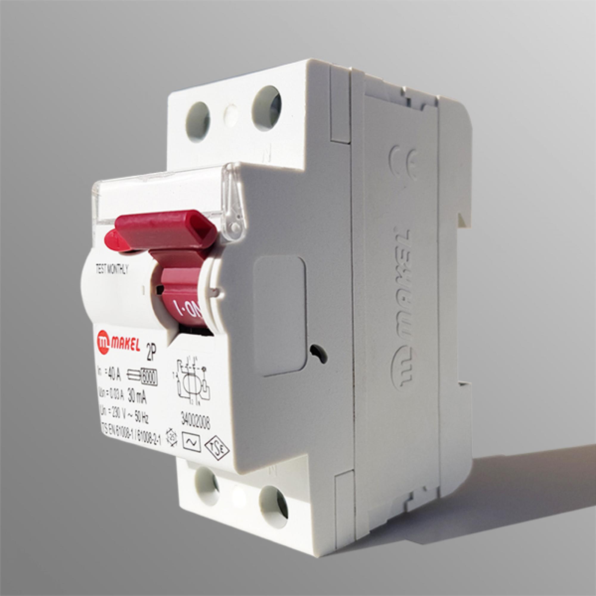 FI Schalter Sicherungsautomat 40 A 2 Polig, 30MA 6KA