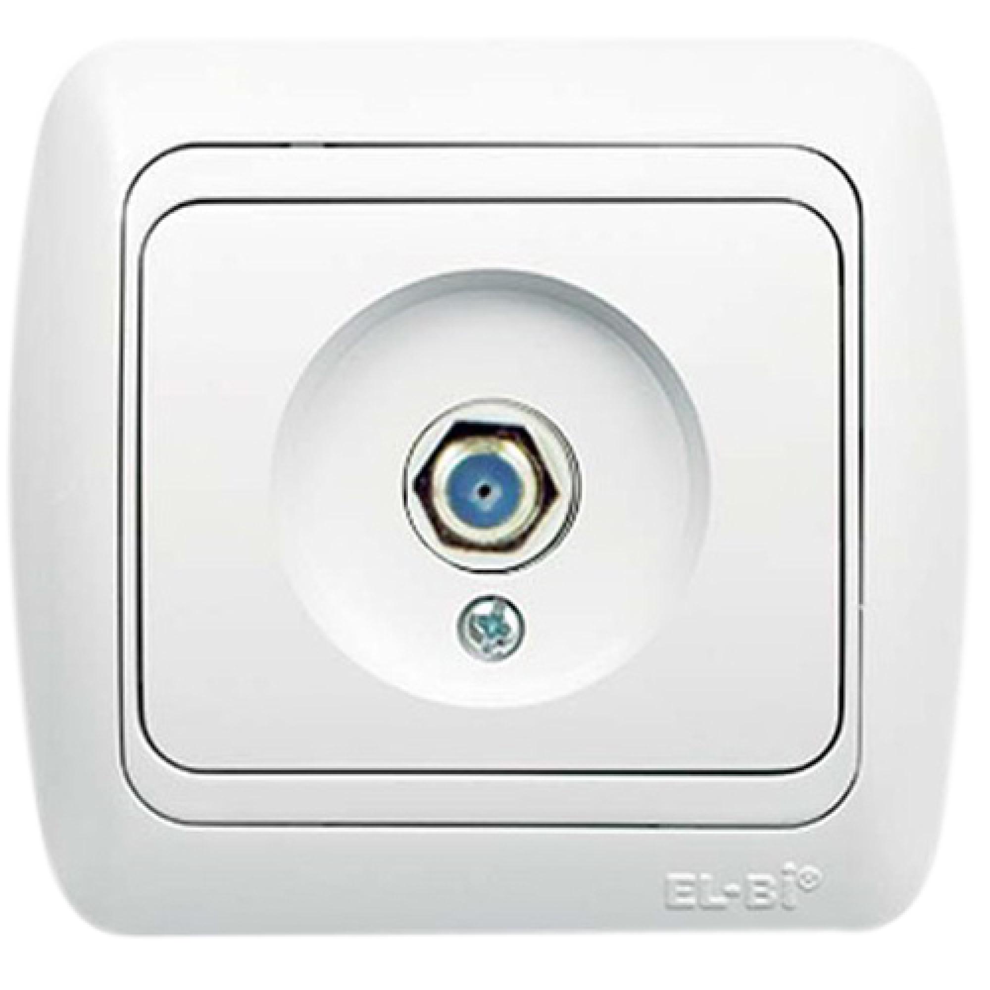 F ANSCHLUSS SAT DOSE END TUNA WEISS