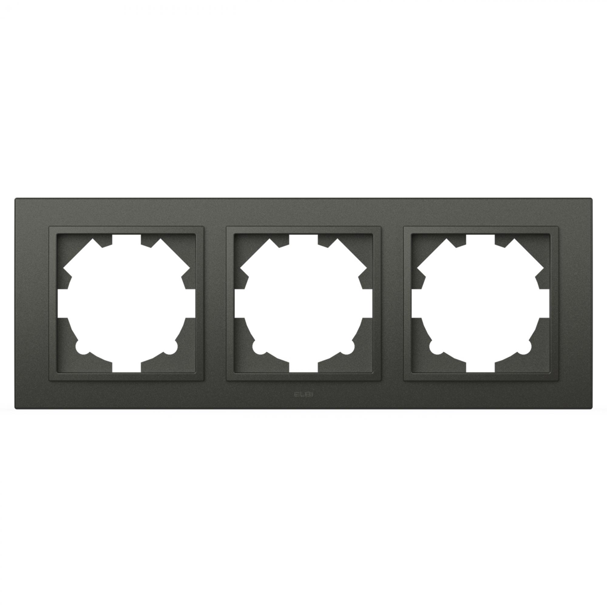 3 Fachrahmen ZENA Anthrazit