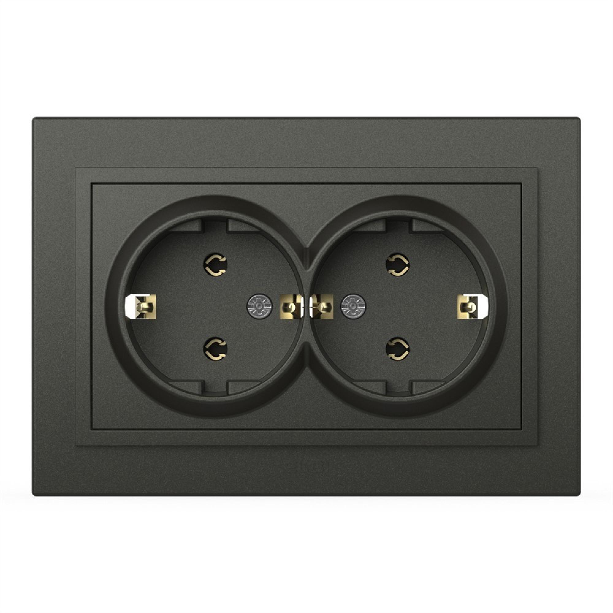 KOMBISTECKDOSE ( Einsatz + Deckel ) ZENA Anthrazit