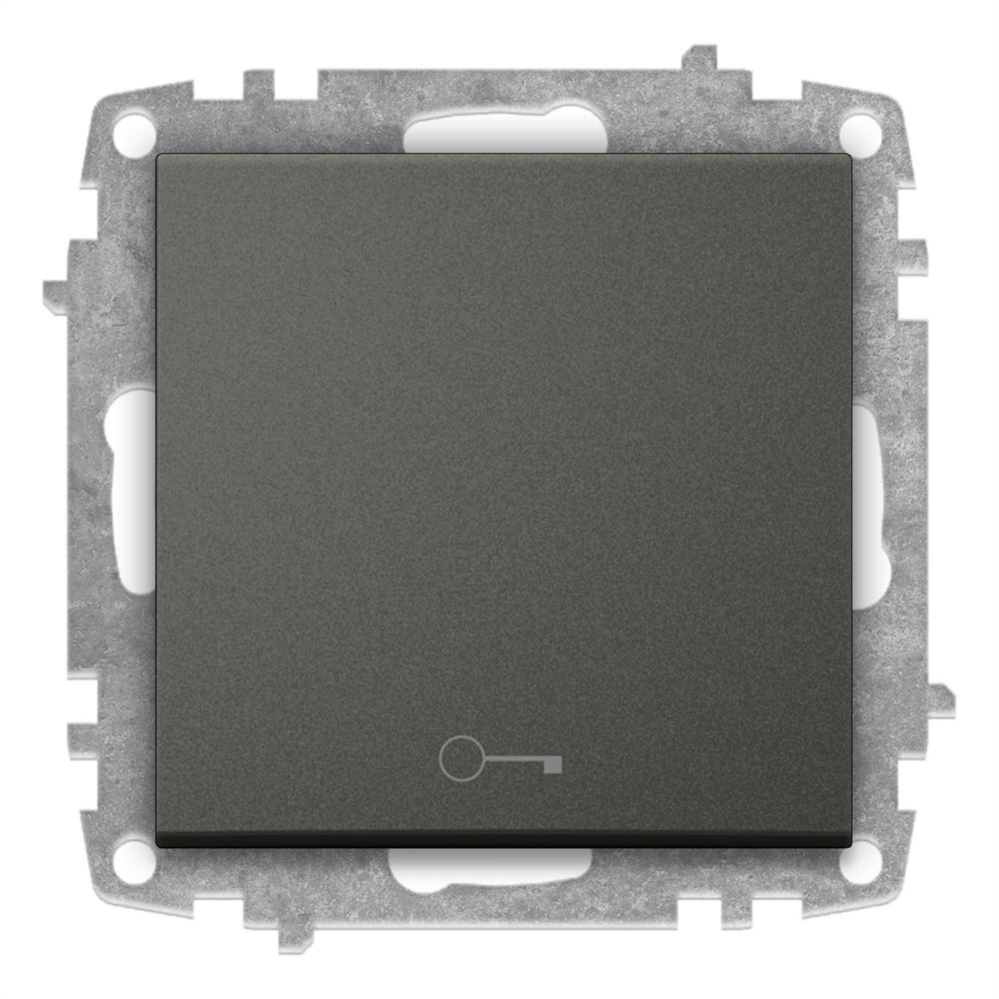 TÜRÖFFNER (Einsatz + Wippe) ZENA Anthrazit