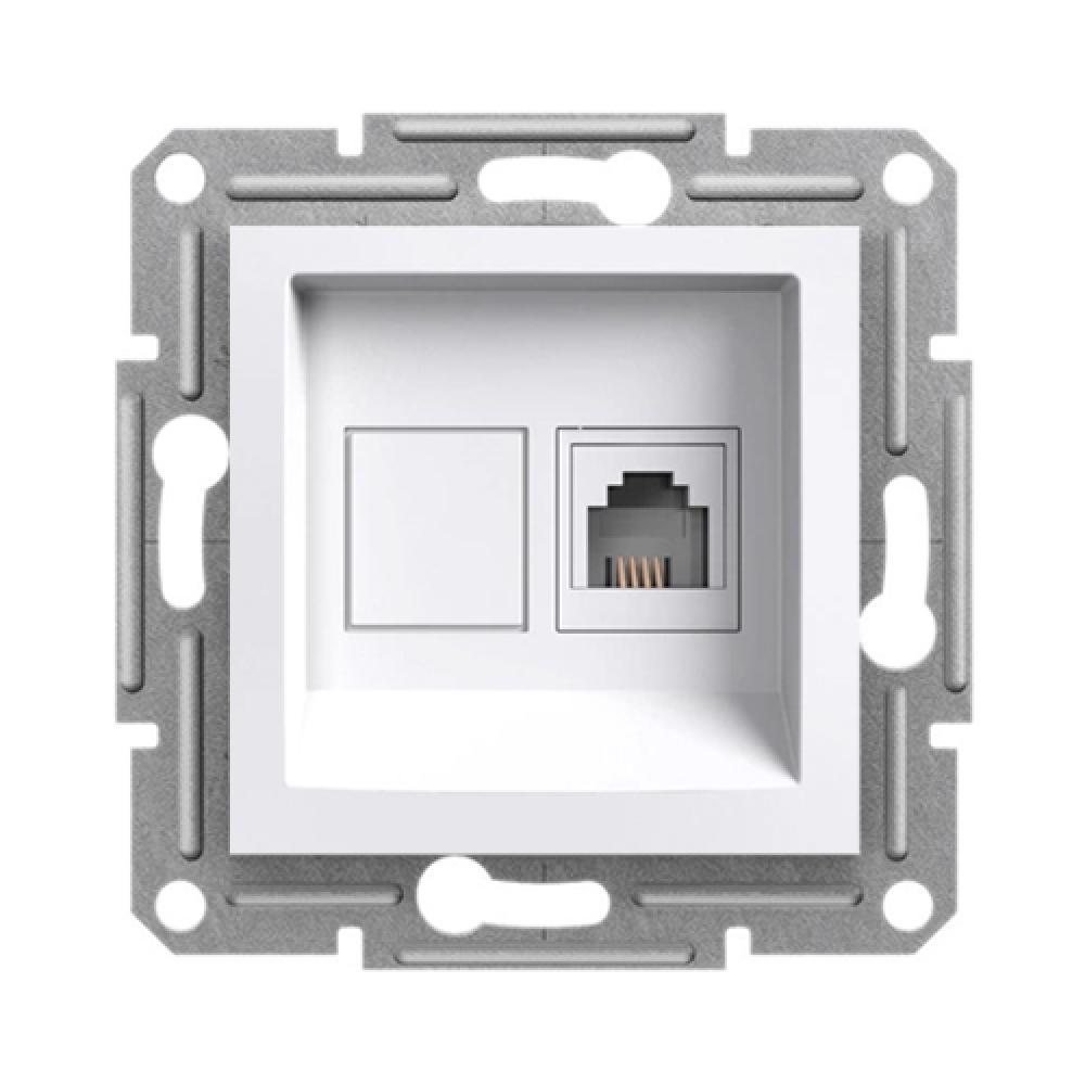 1 FACH WESTERN TELEFONDOSE OHNE RAHMEN ASFORA WEISS