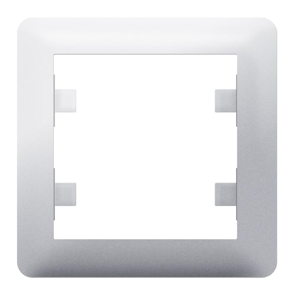 1 Fachrahmen LUNIS Met. Silber