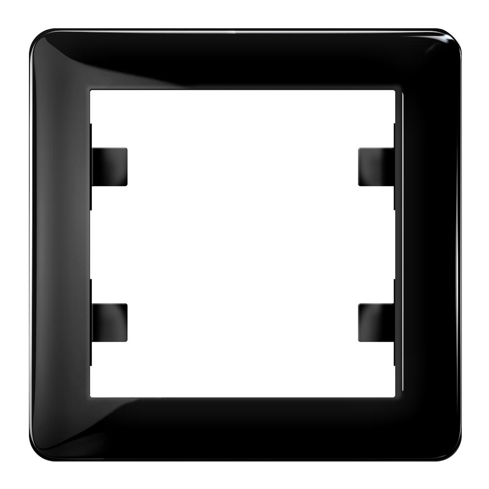 1 Fachrahmen LUNIS Schwarz