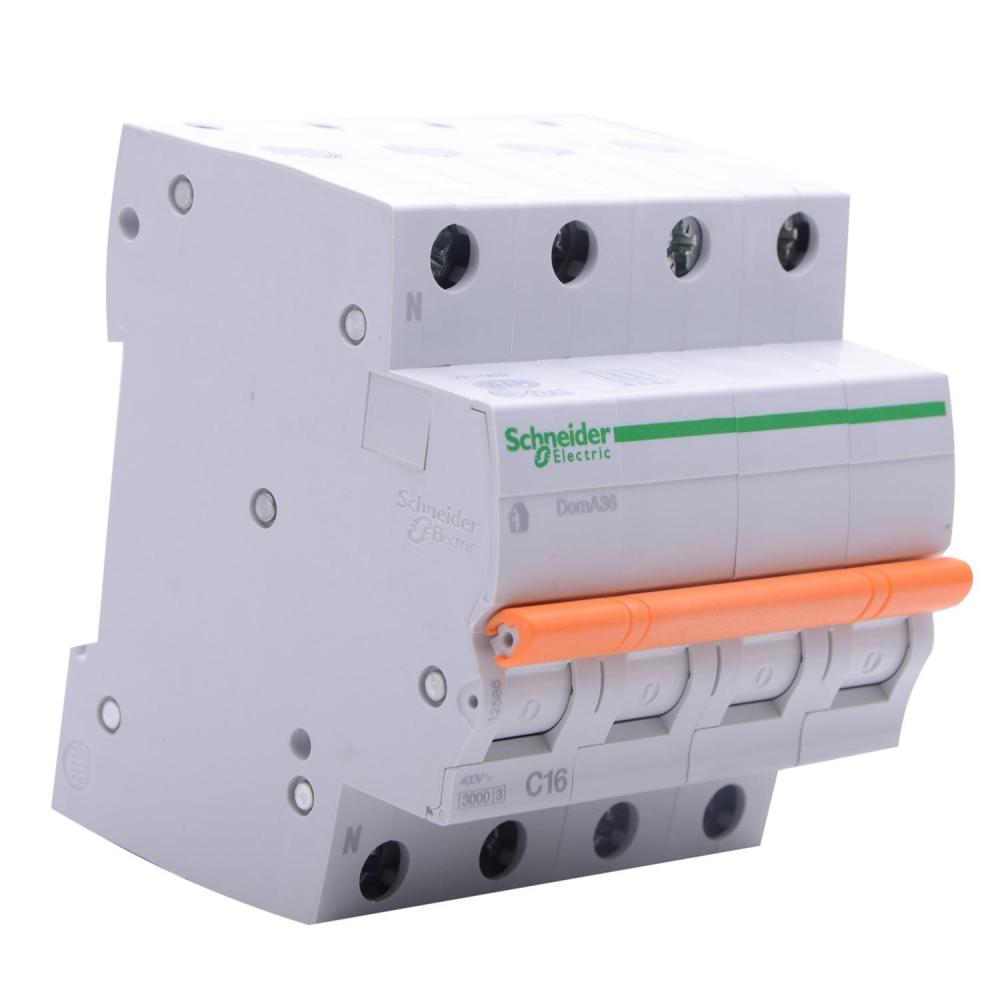 Domae Sicherungsautomat MCB 3kA 3P+N 16A C SCHNEIDER ELECTRIC