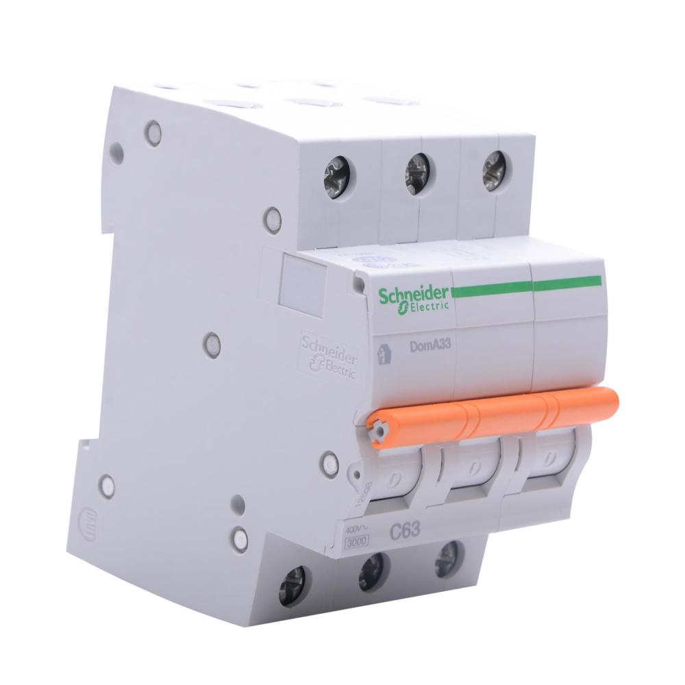 Domae Sicherungsautomat MCB 3kA 3P 63A C SCHNEIDER ELECTRIC