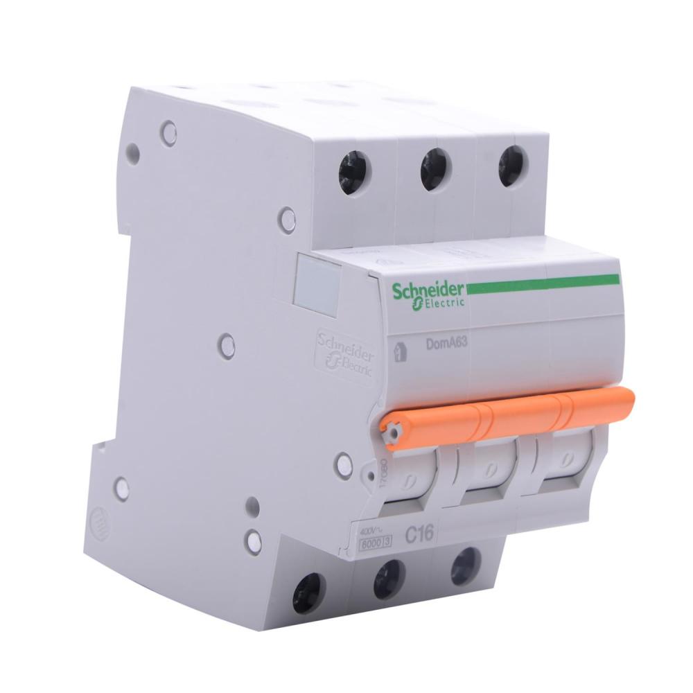 Domae Sicherungsautomat MCB 6kA 3P 16A C SCHNEIDER ELECTRIC