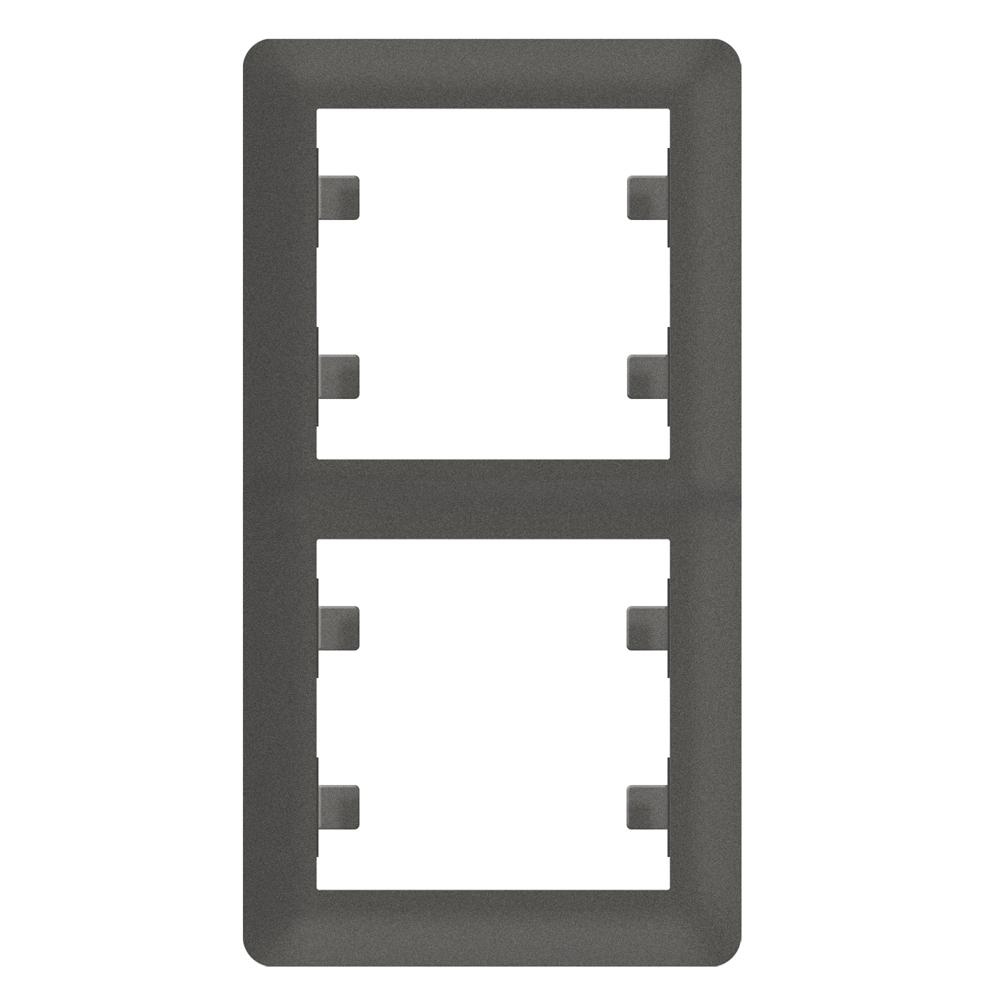 2 Fachrahmen Senkrecht ( Vertikal ) LUNIS Anthrazit