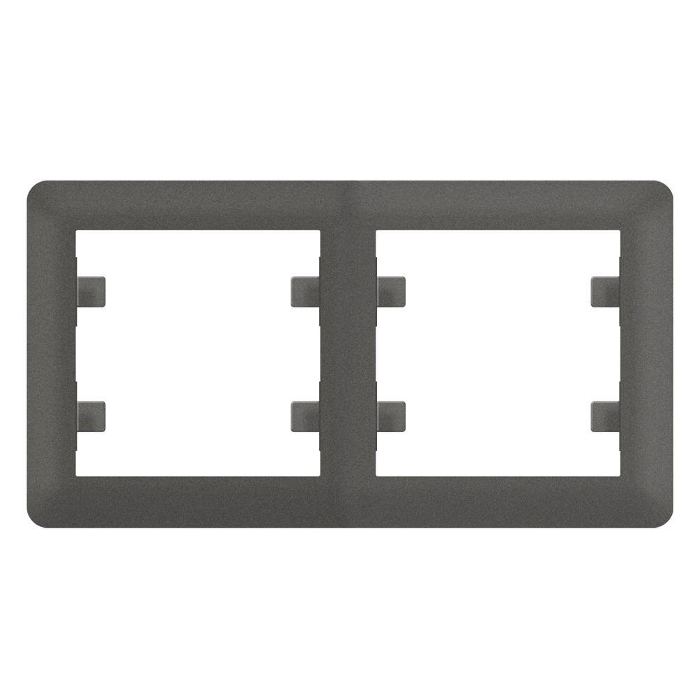 2 Fachrahmen Waagerecht ( Horizontal ) LUNIS Anthrazit