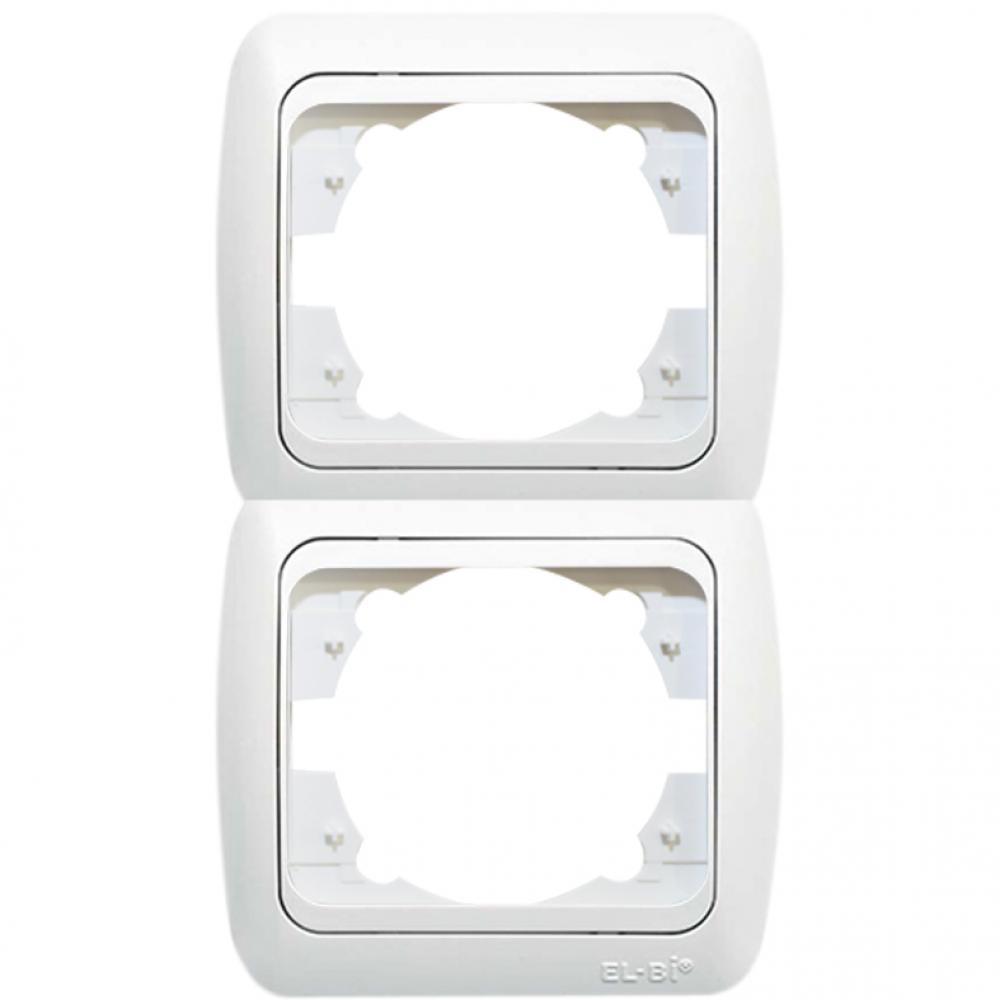 2 FACHRAHMEN SENKRECHT TUNA WEISS