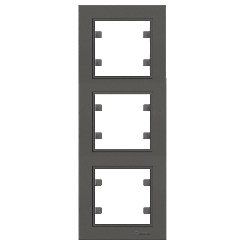 3 Fachrahmen Senkrecht ( Vertikal ) KAREA Anthrazit