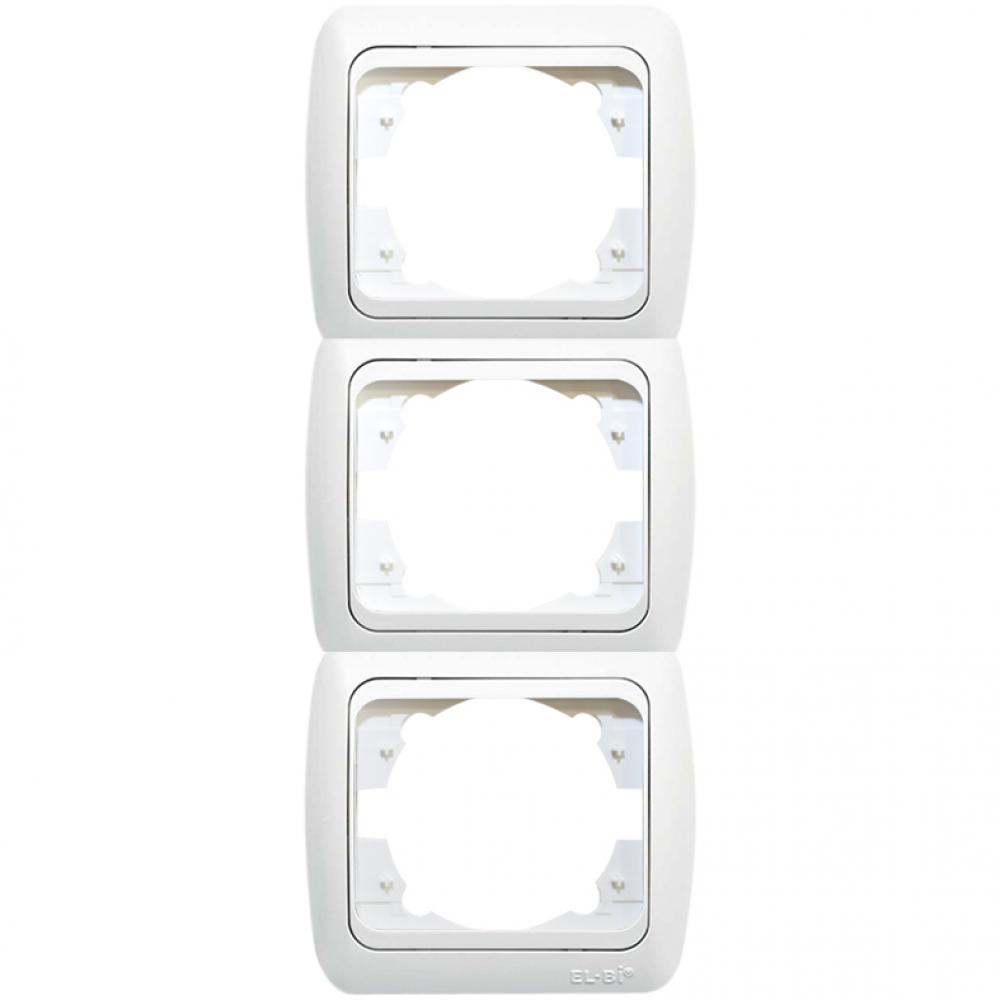 3 FACHRAHMEN SENKRECHT TUNA WEISS