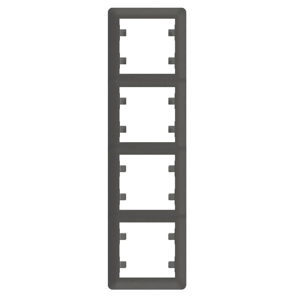 4 Fachrahmen Senkrecht ( Vertikal ) LUNIS Anthrazit