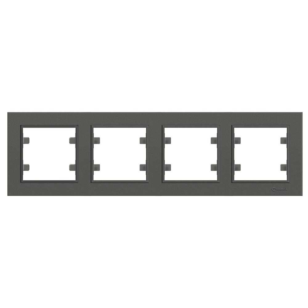 4 Fachrahmen Waagerecht ( Horizontal ) KAREA Anthrazit