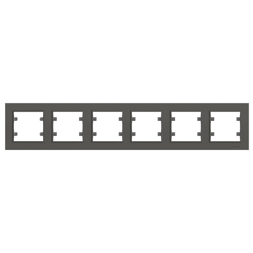 6 Fachrahmen Waagerecht ( Horizontal ) KAREA Anthrazit