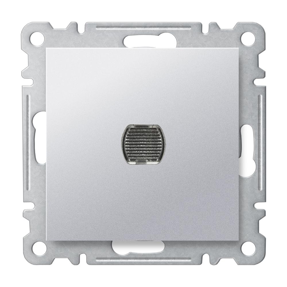 FUNK DIMMER ( Einsatz + Deckel ) KAREA Met. Silber