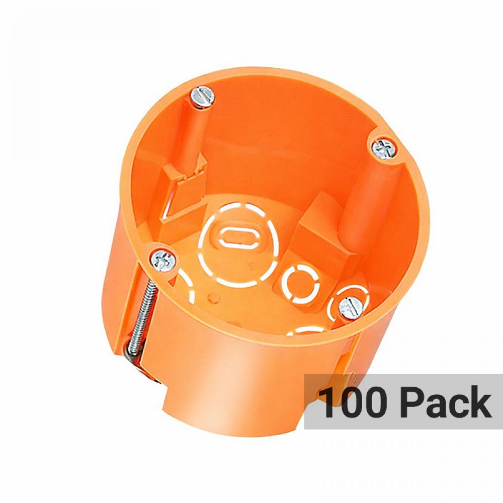 100er Pack Hohlwanddose Durchmesser 68mm Tiefe 50mm Halogenfree