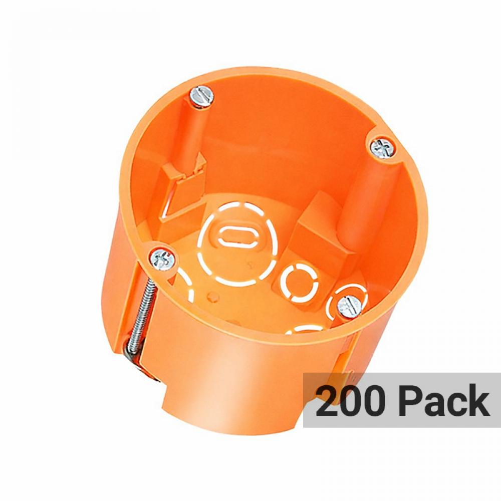 200er Pack Hohlwanddose Durchmesser 68mm Tiefe 50mm Halogenfree