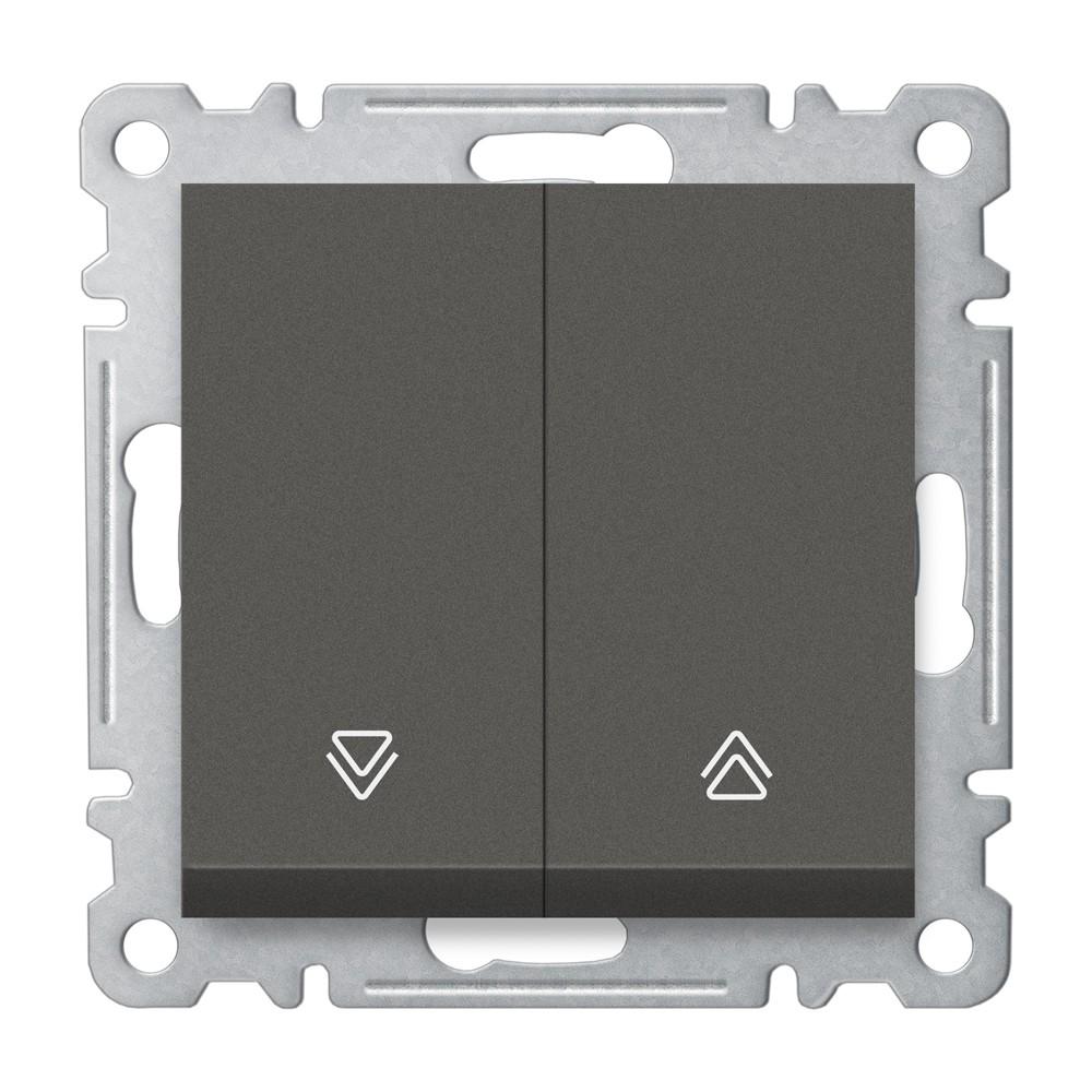 JALOUSIETASTER ( Einsatz + Wippe ) KAREA Anthrazit