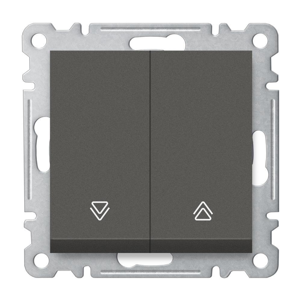 JALOUSIETASTER ( Einsatz + Wippe ) LUNIS Anthrazit