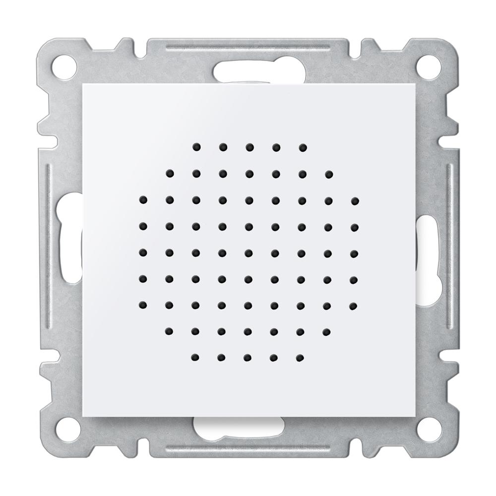 KLINGEL DOSE ( Einsatz + Wippe ) KAREA Alpinweiss