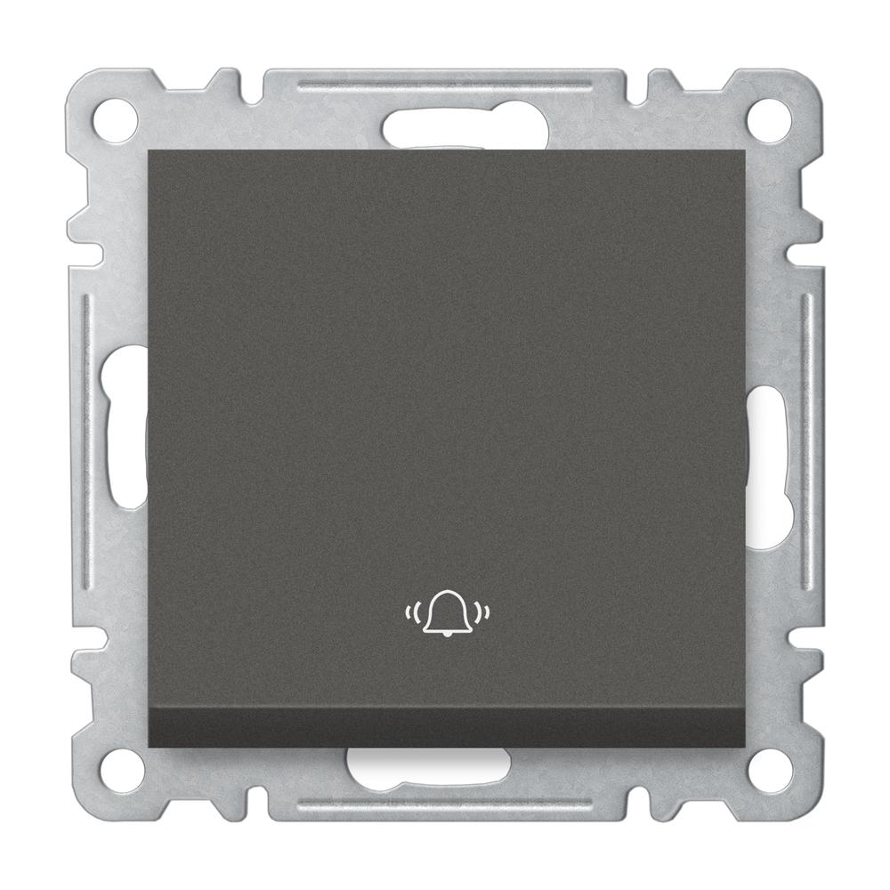 KLINGELTASTER ( Einsatz + Wippe ) LUNIS Anthrazit