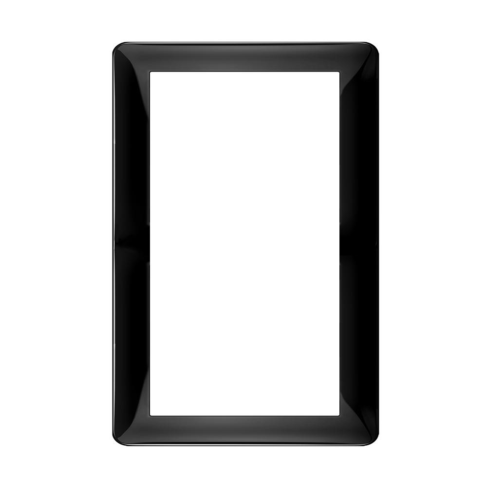 RAHMEN FÜR KOMBISTECKDOSE auf einem Sockel DOPPELSTECKDOSE LUNIS Schwarz