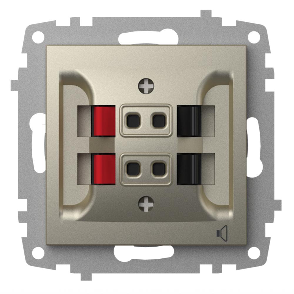 LAUTSPRECHERDOSE (Einsatz + Deckel) ZENA Titanium