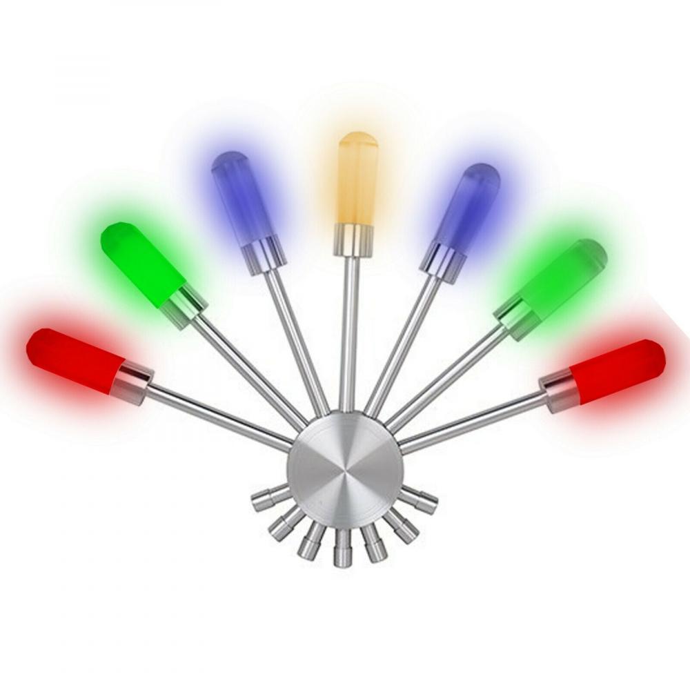 LED Dekoleuchte Party Wandleuchte Nachtleuchte Effektstrahler 4 Farben - HL667L