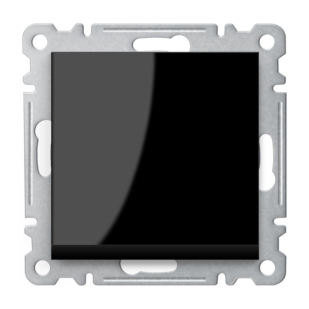 EIN UND AUSSCHALTER ( Einsatz + Wippe ) LUNIS Schwarz