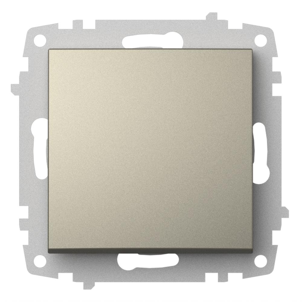 EIN und AUSSCHALTER (Einsatz + Wippe) ZENA Titanium