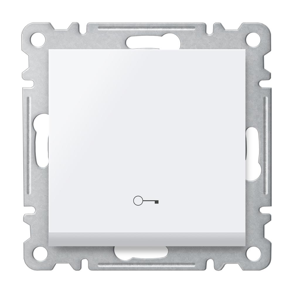 TÜRÖFFNER ( Einsatz + Wippe ) LUNIS Alpinweiss