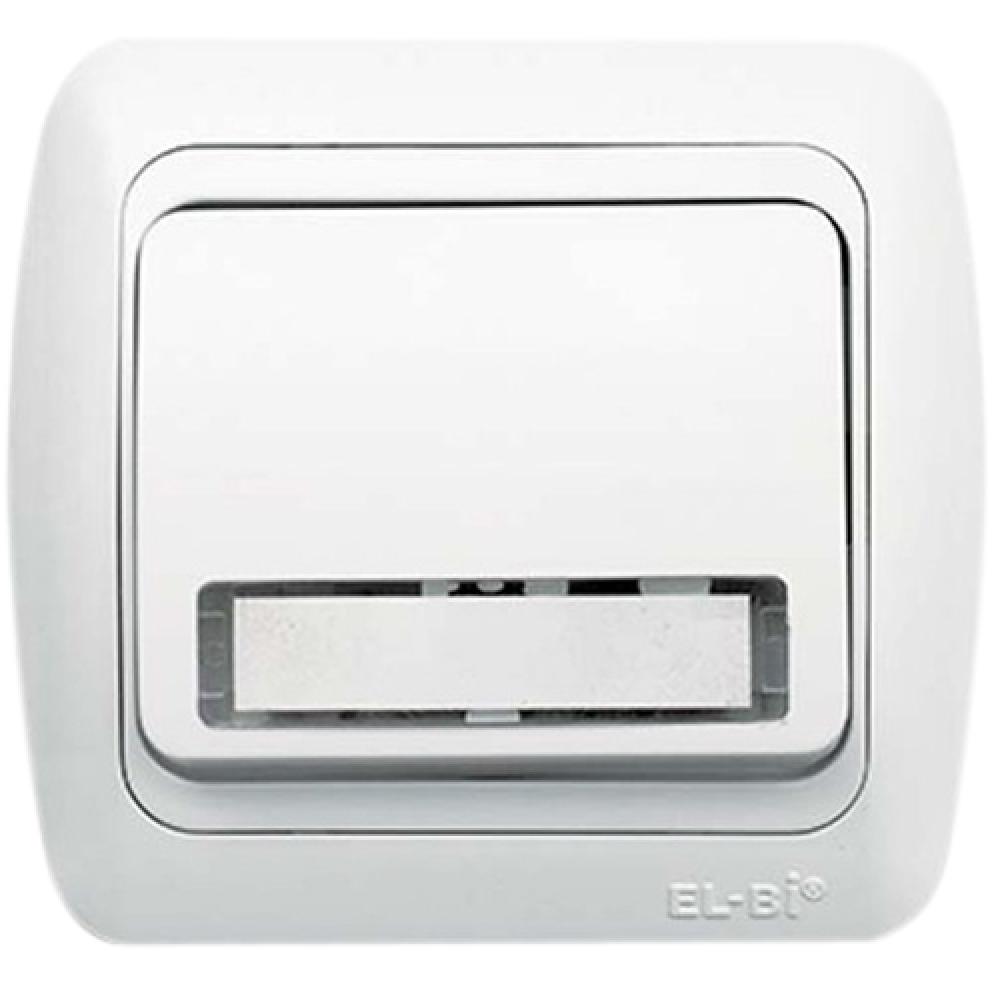 KLINGELTASTER MIT NAMENSCHILD TUNA WEISS