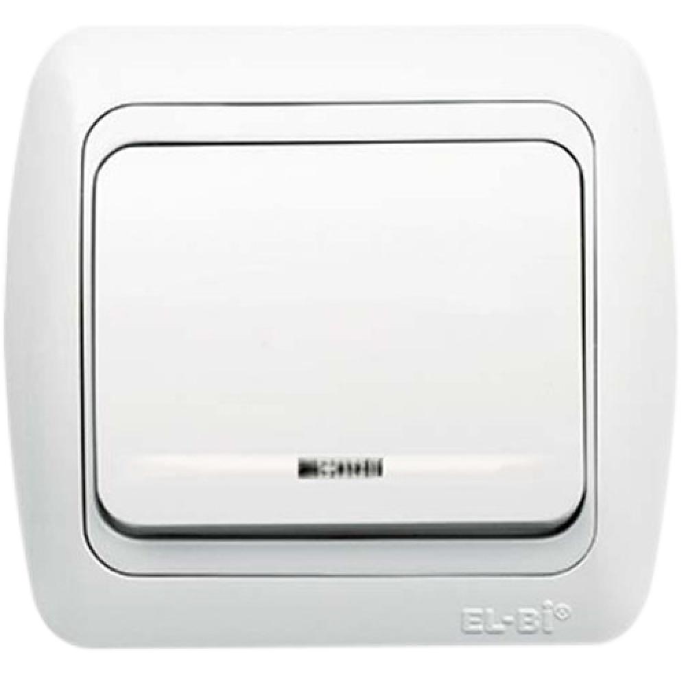 EIN UND AUSSCHALTER MIT LED TUNA WEISS