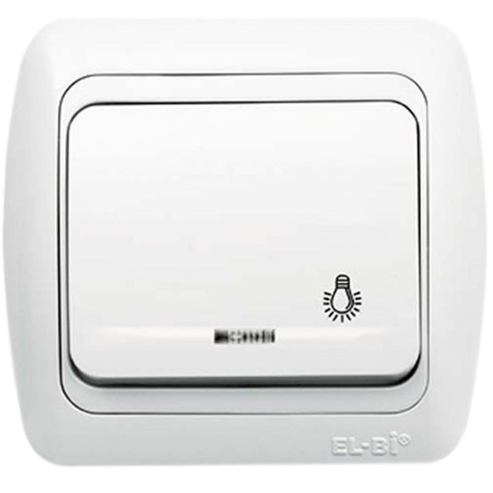 TASTER MIT LED TUNA WEISS