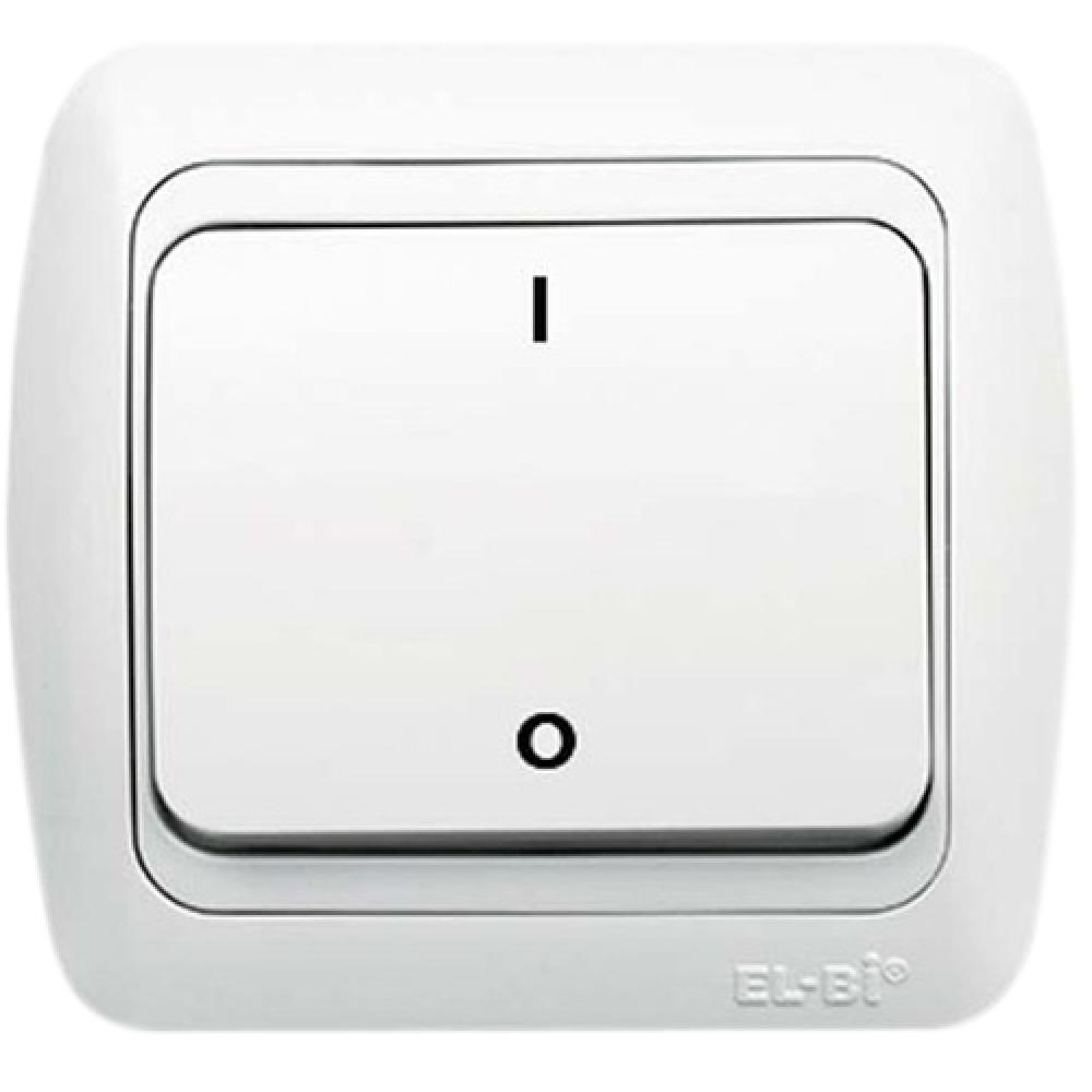 2 POLIGE SCHALTER KOMPLETT TUNA WEISS