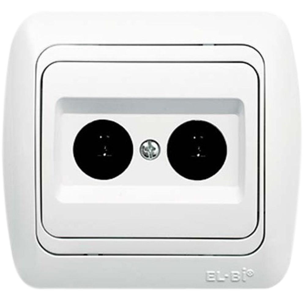 2 FACH LAUTSPRECHERDOSE TUNA WEISS