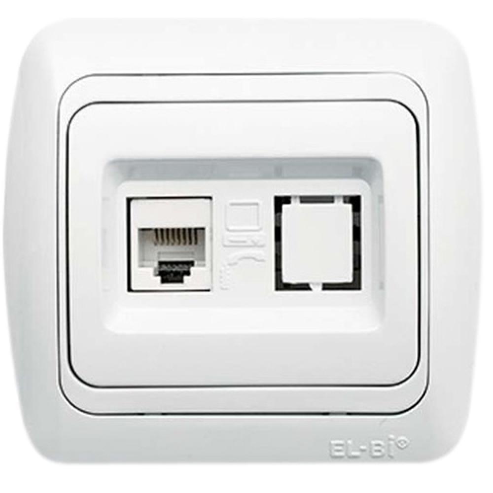 1 FACH DATEN - NETZWERK LEER TUNA WEISS