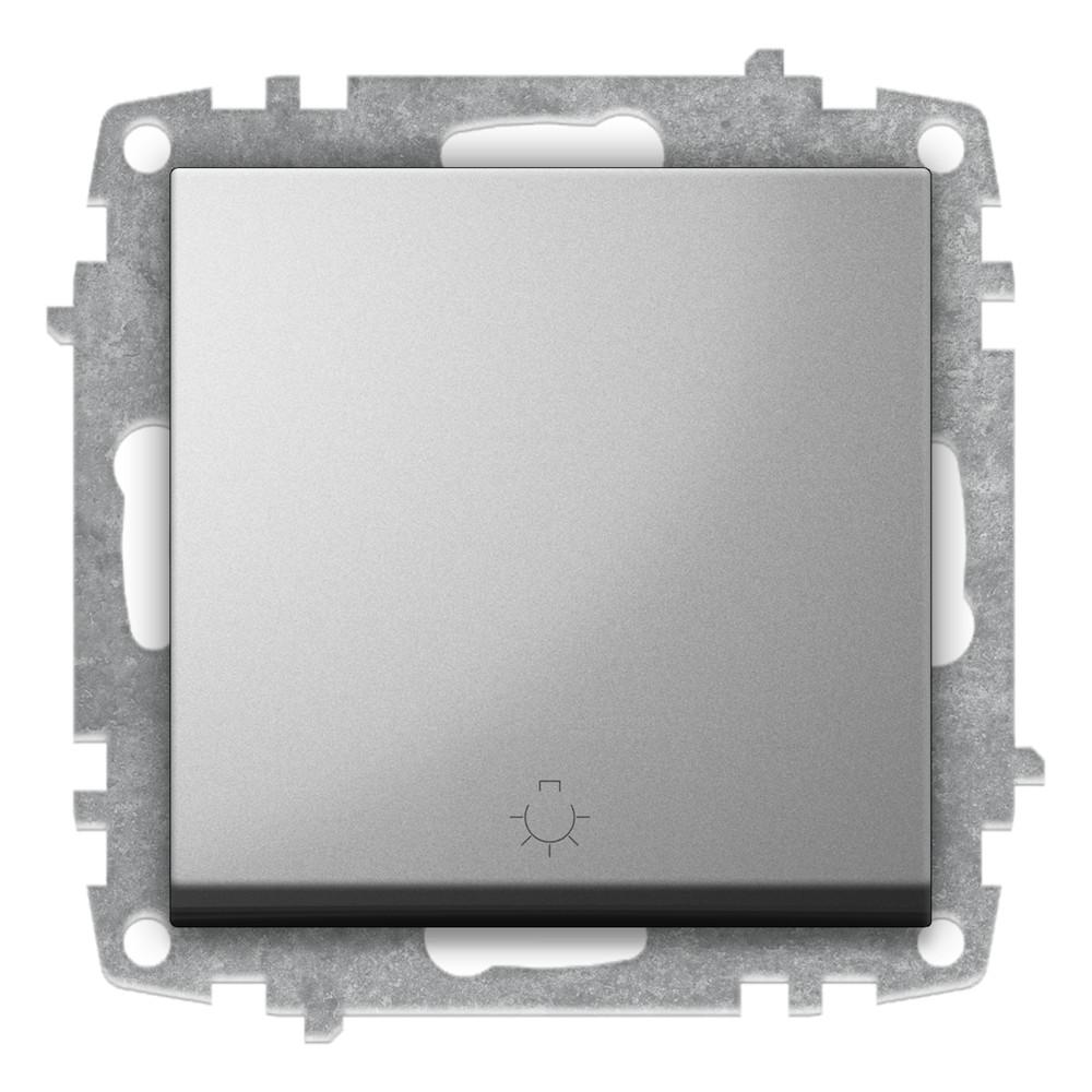 TASTER (Einsatz + Wippe) ZENA Met. Silber