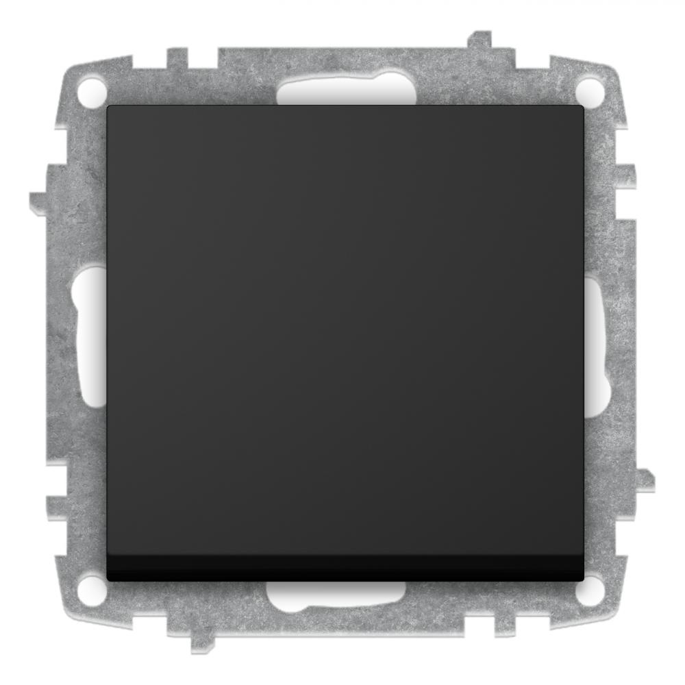 KREUZSCHALTER (Einsatz + Wippe) VEGA Vantablack